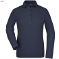 Mobile Preview: James & Nicholson Ladies‘ Elastic Polo Long-Sleeved