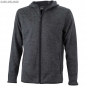 Mobile Preview: James & Nicholson Men’s Knitted Fleece Hoody