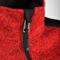 Preview: STRONG Workwear Damen Fleece-Strick Half-Zip