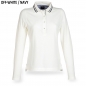 Preview: James & Nicholson Ladies‘ Polo Long-Sleeved