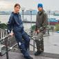 Mobile Preview: James & Nicholson Worker Rain-Jacket