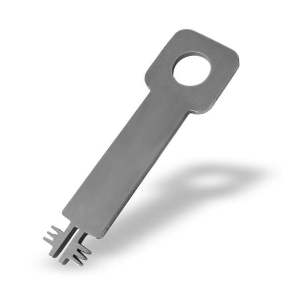 CLEJUSO Schlüssel für Hand- und Fußfesseln Nr.9 - 109F - 119/SH - lang