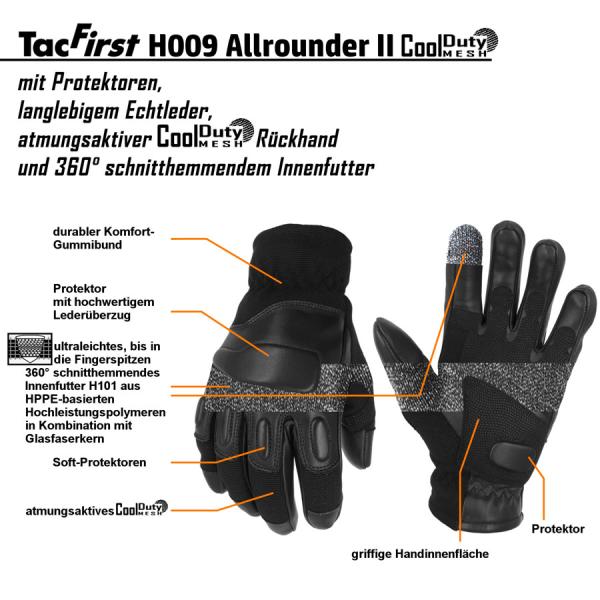 TacFirst® Einsatzhandschuhe H009