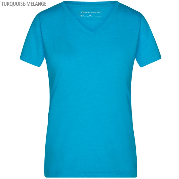 James & Nicholson Ladies‘ Heather T-Shirt