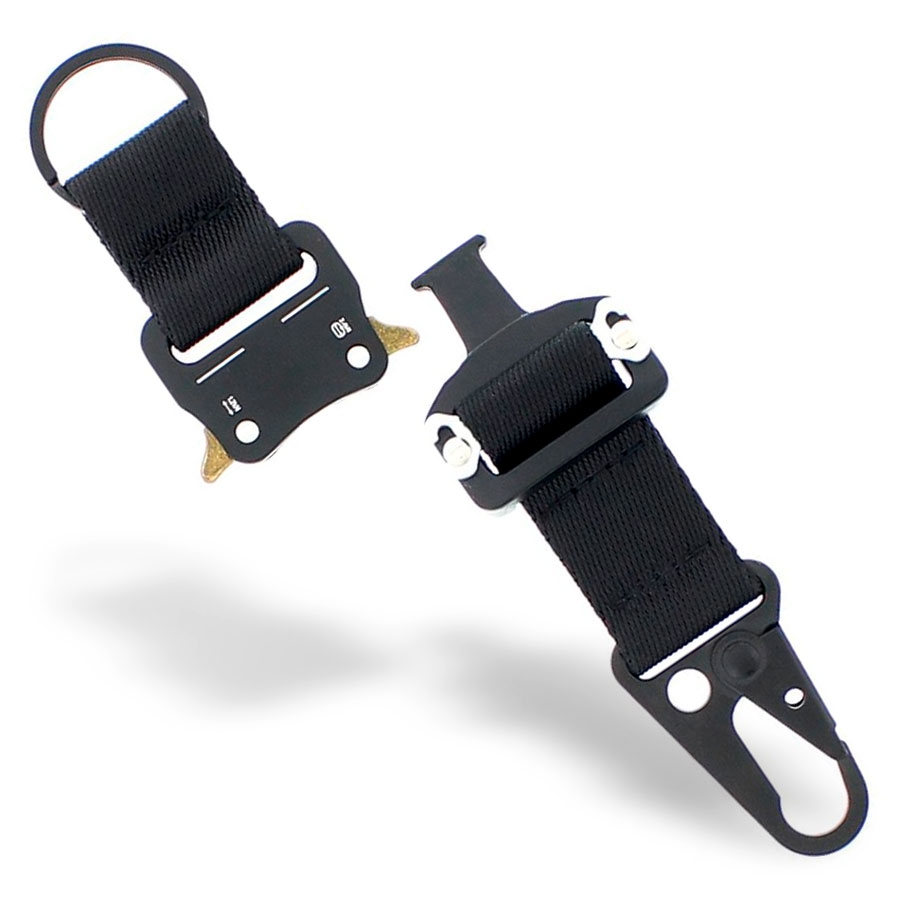 Karabiner-Schlüsselhalterung mit Schnellverschluss - 17cm