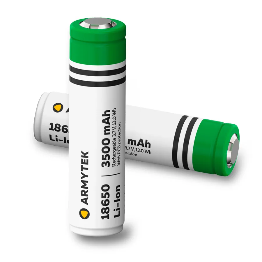 ARMYTEK Akku 18650 Li-ion - 3500mAh - geschützt