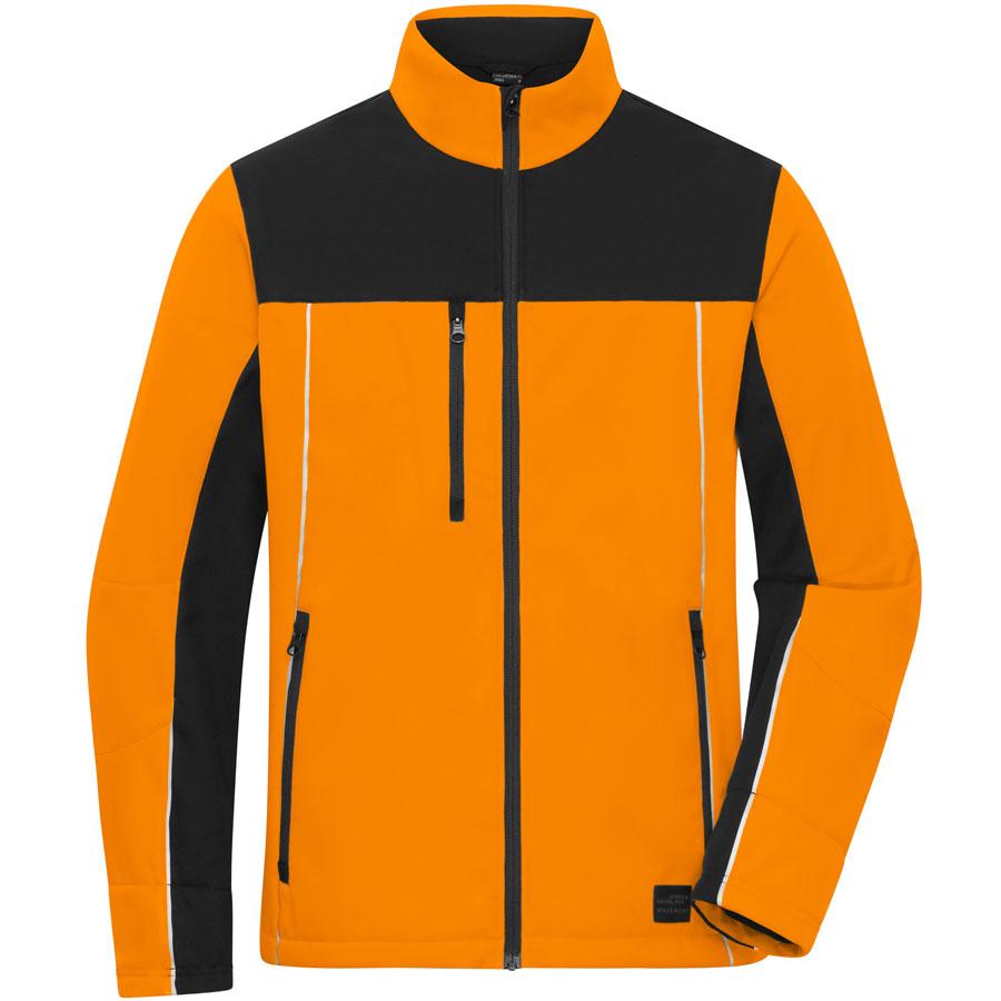James & Nicholson Signal-Workwear Softshell-Jacket