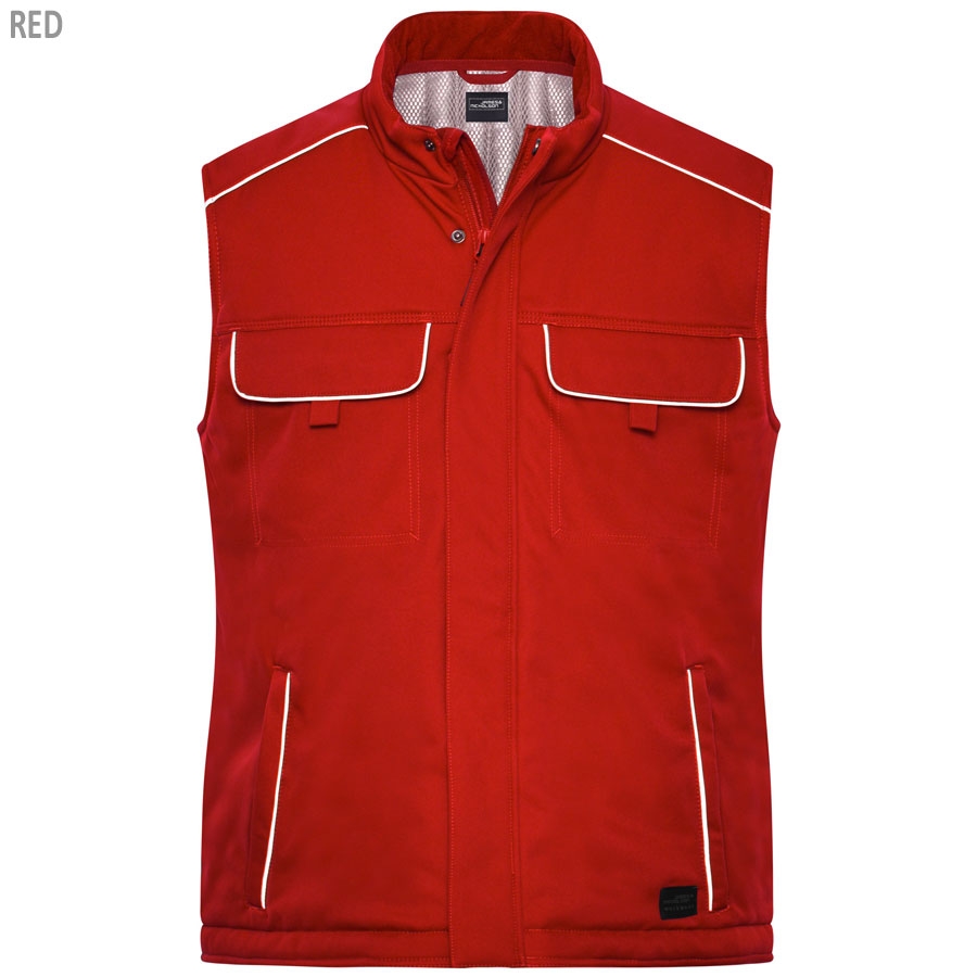 SOLID Workwear Softshell Padded Vest