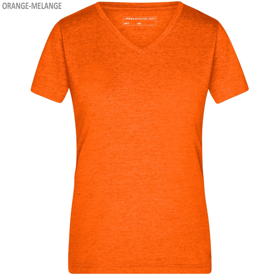 James & Nicholson Ladies‘ Heather T-Shirt